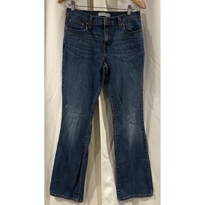 Levi's 515 Bootcut Women's Mid-Rise Jeans 8 L /C Medium Blue Wash Denim 5 Pocket